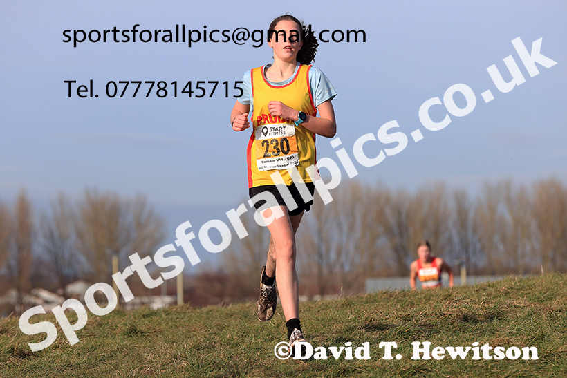 Girls Under-15s, 2025 Start Fitness NEHL Sherman Cup/Divison Shield, Temple Park, South Shields. Photo: David T. Hewitson/Sports for All Pics